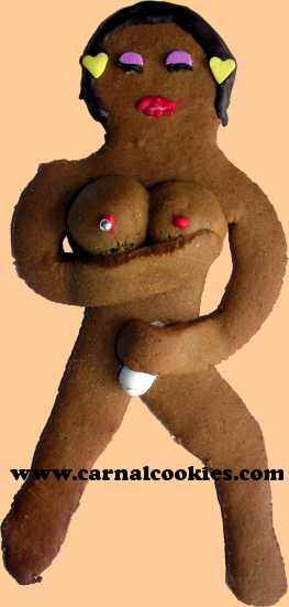 Cookie with a vibrator